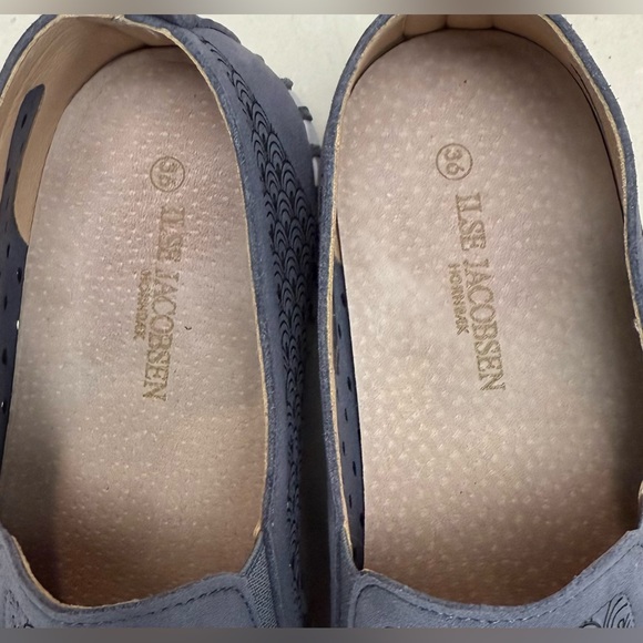 ILSE JACOBSEN Tulip 140 Flats Powder Blue Size 36 - Picture 9 of 11